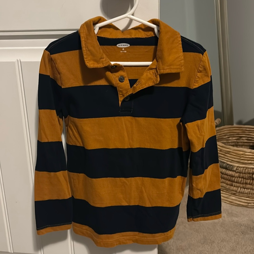Old Navy Long Sleeve Polo
